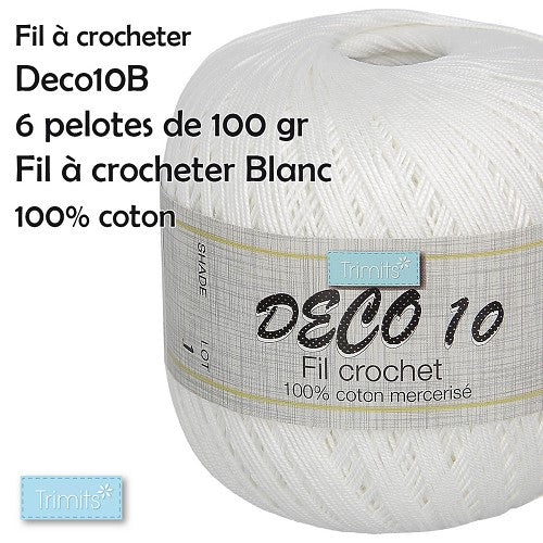Coton à crocheter Déco 10 – 100 g