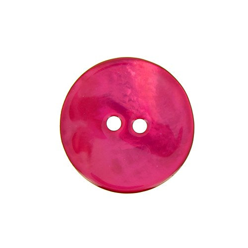 Boutons 15 mm : 2 Trous :: Nacre