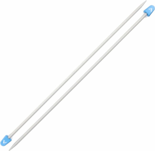 Paire d’aiguilles à tricoter droites Milward de 35 cm, modèle à simple pointe