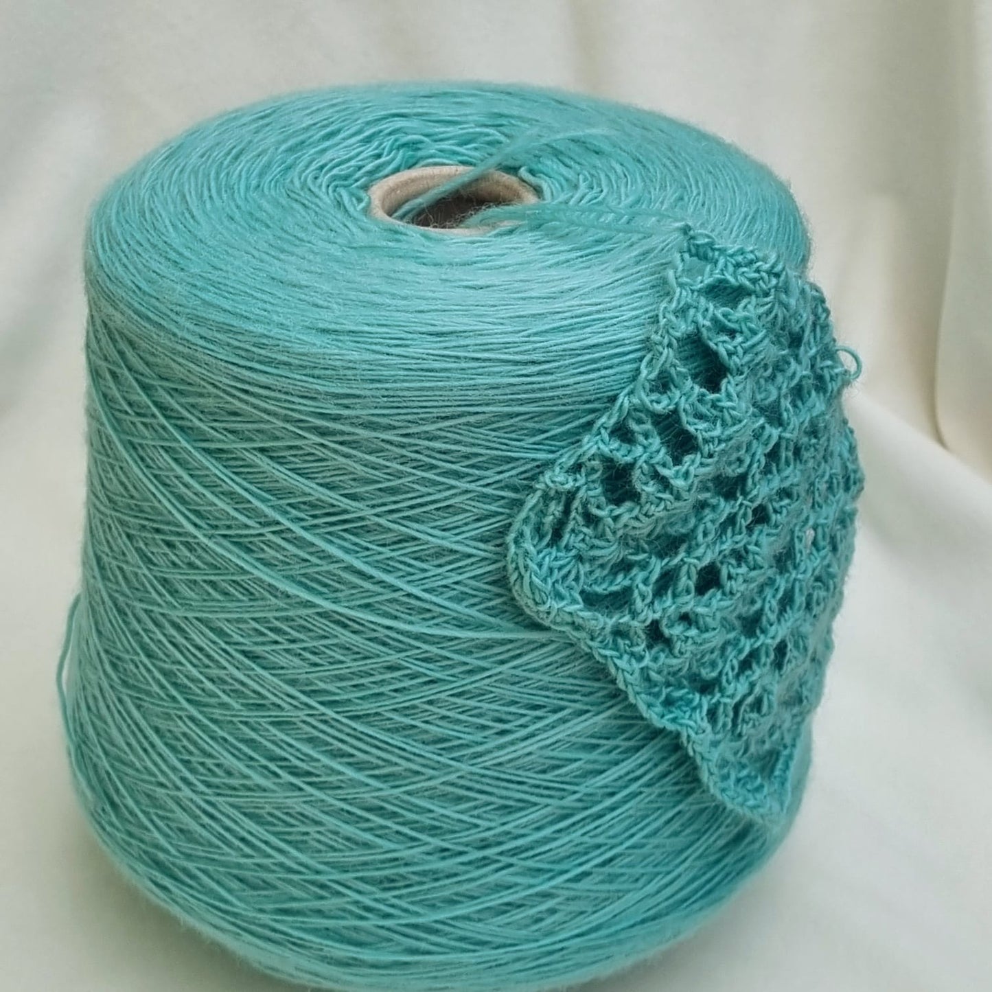 Fil Mérinos 100% – Fabriqué en Italie – couleur vert océan - 50g (~190 m)