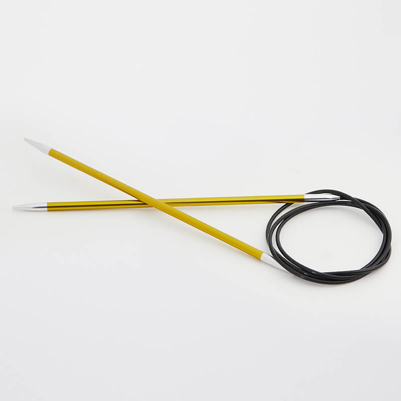 KnitPro Aiguille circulaire fixe Zing (60cm) 24"