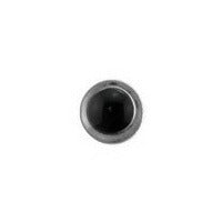 Boutons 10 mm Yeux de sécurité– Transparent & Noir – Pour peluches et amigurumis (par paire)