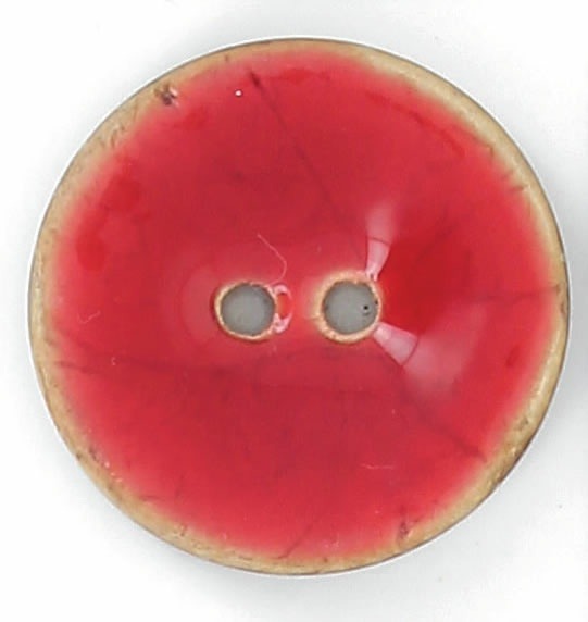 Boutons 2 trous  30 mm 40 mm  Natural Noix de Coco  laqué