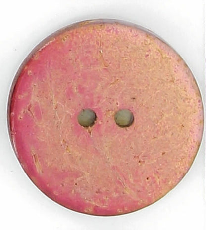 Boutons 2 Trous en Noix de Coco Teintée – 18 mm, 22 mm, 30 mm, 40 mm