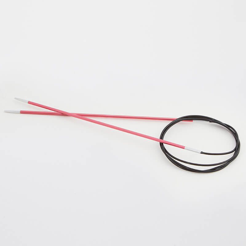 KnitPro Aiguille circulaire fixe Zing (100cm) 2.00mm
