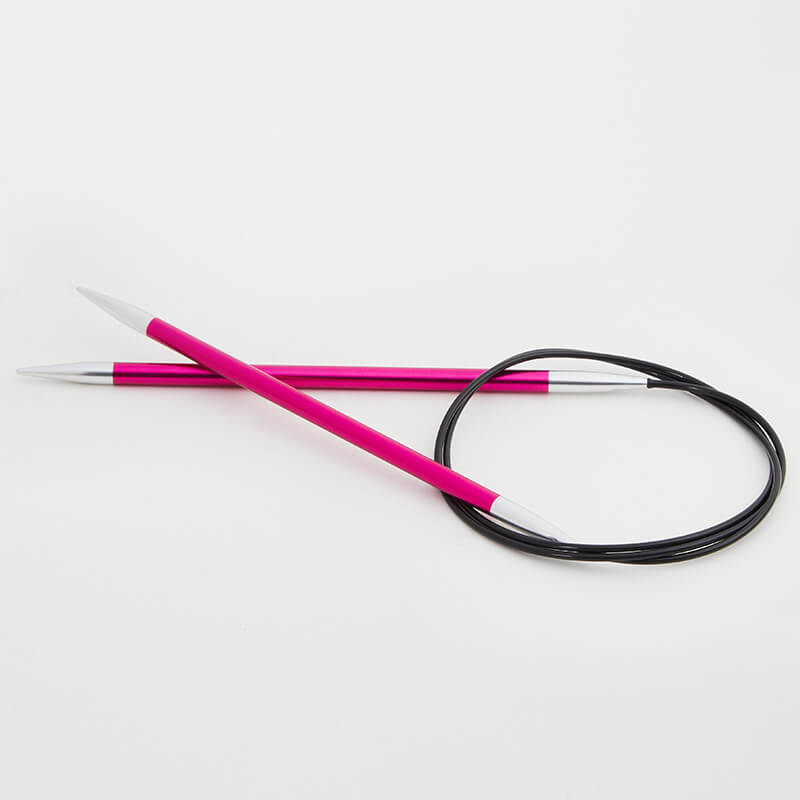 KnitPro Aiguille circulaire fixe Zing (100cm) 