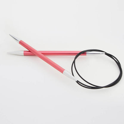KnitPro Aiguille circulaire fixe Zing (100cm) 