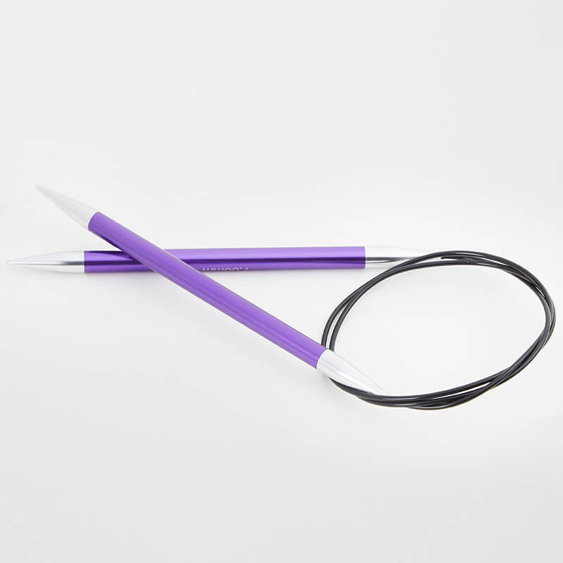 KnitPro Aiguille circulaire fixe Zing (100cm) 