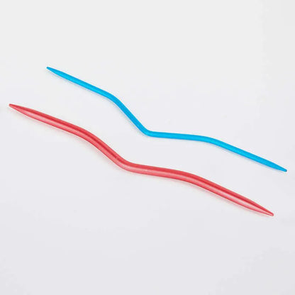 Aiguilles à torsades en aluminium pour tricot KnitPro 2.5 mm et 4 mm