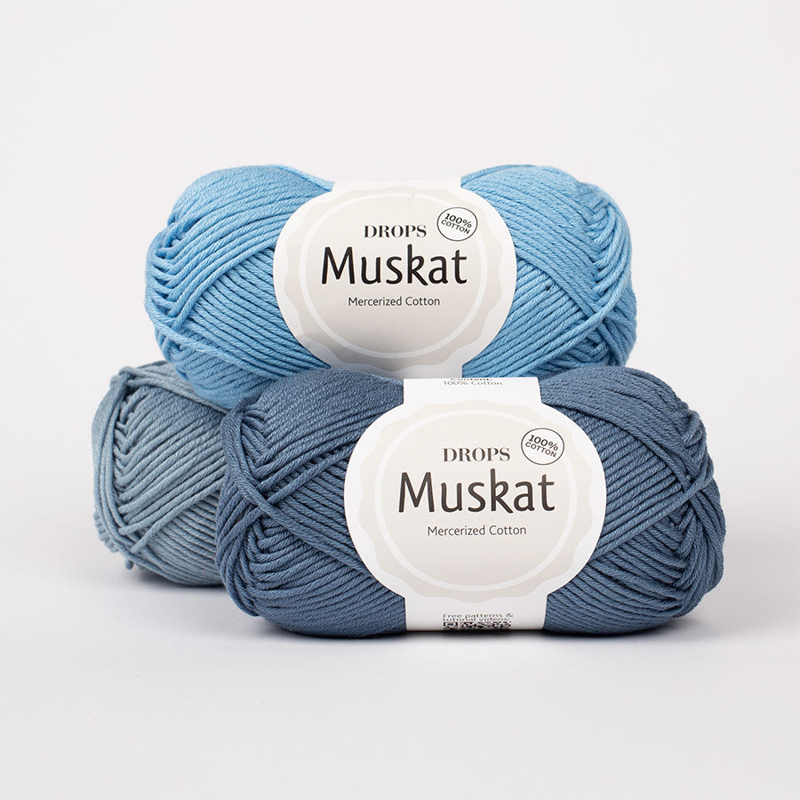 Fil Drops Muskat coton mercerisé