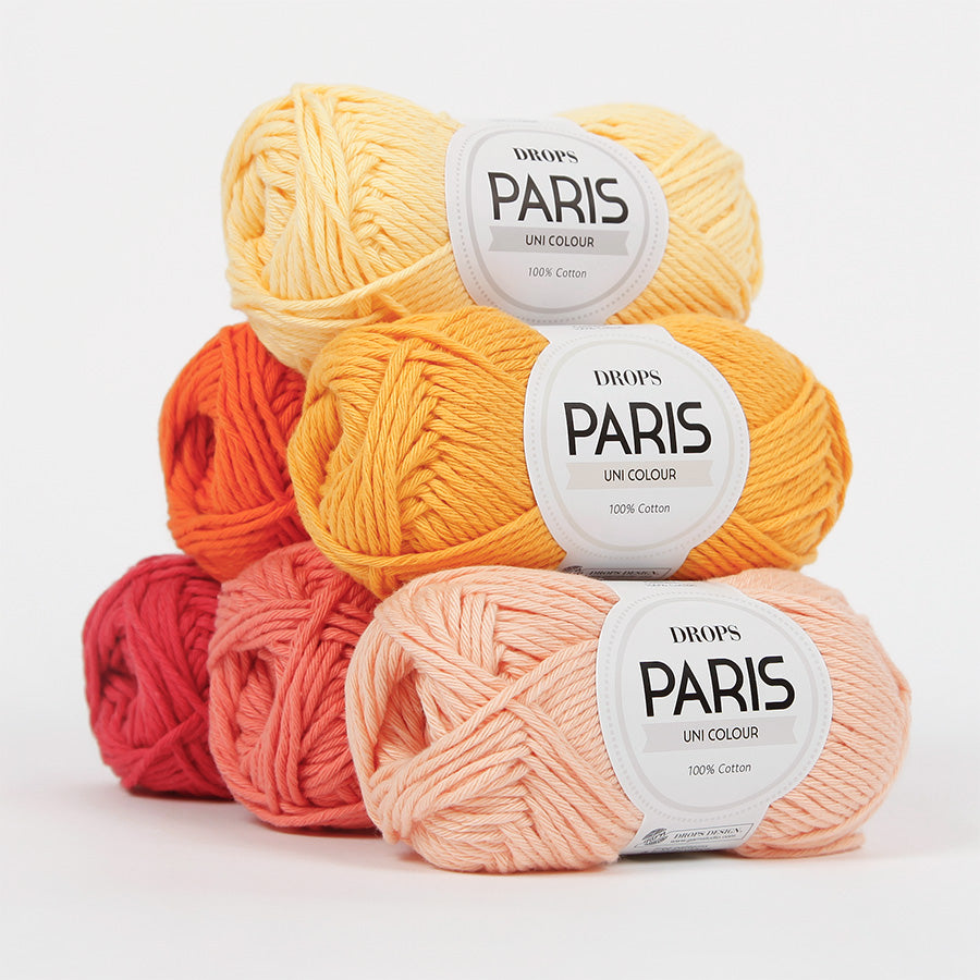 Fil Drops Paris 100% coton – fil épais pour crochet et tricot