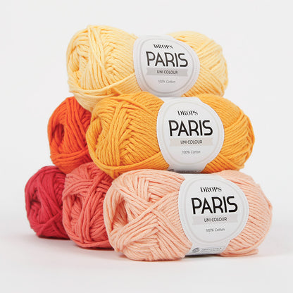 Fil Drops Paris 100% coton – fil épais pour crochet et tricot