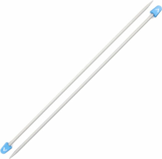 Paire d’aiguilles à tricoter droites Milward de 35 cm, modèle à simple pointe