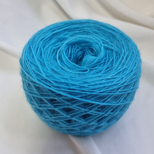 Fil Mérinos 100% – Fabriqué en Italie – couleur turquoise - 50g (~190 m)