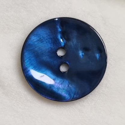Bouton en Nacre Agoya –  – 2 Trous – 15 mm  18 mm 22 mm 27 mm 35 mm– Brillant et Naturel