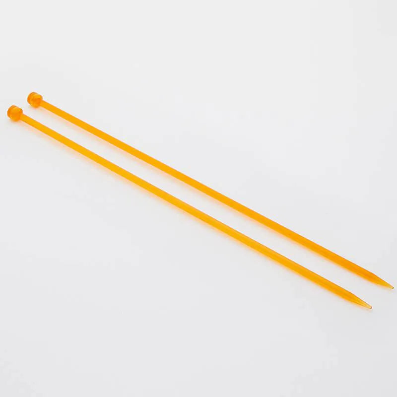 Aiguilles à tricoter pointe unique KnitPro Trendz 30 cm – (x2) – Aiguilles pointe unique légères et colorées