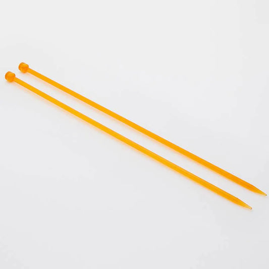Aiguilles à tricoter pointe unique KnitPro Trendz 30 cm – (x2) – Aiguilles pointe unique légères et colorées