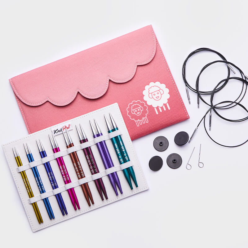Zing Midi Interchangeable Circular Needle Sets 10 cm (4")